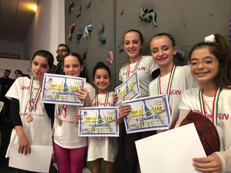 Concorso di tessuti aerei “Sport & Fun” Empoli – École de danse